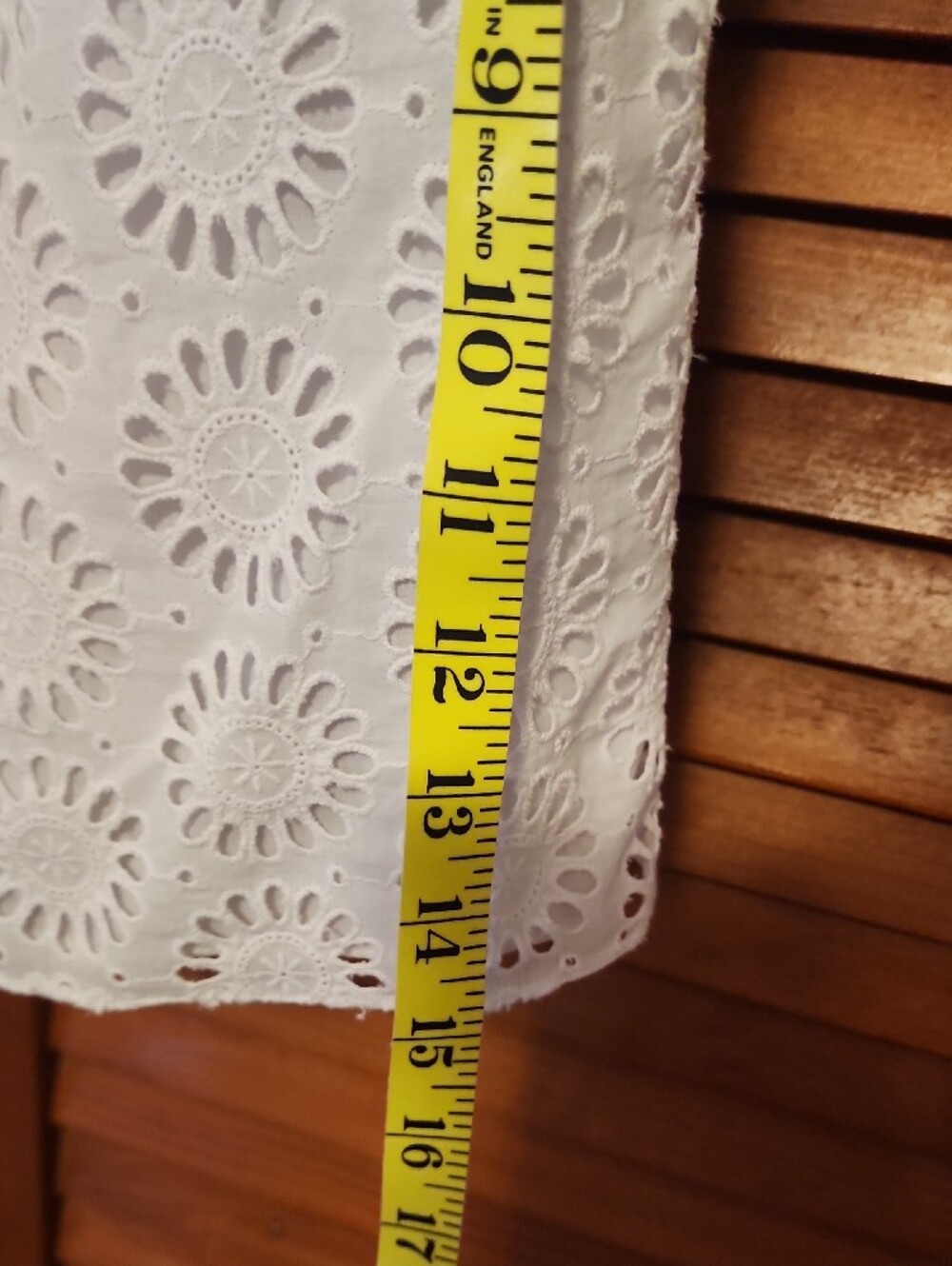 Lilly Pulitzer White Ruffle Shoulder Eyelet Ruffle Top - Picture 6 of 6
